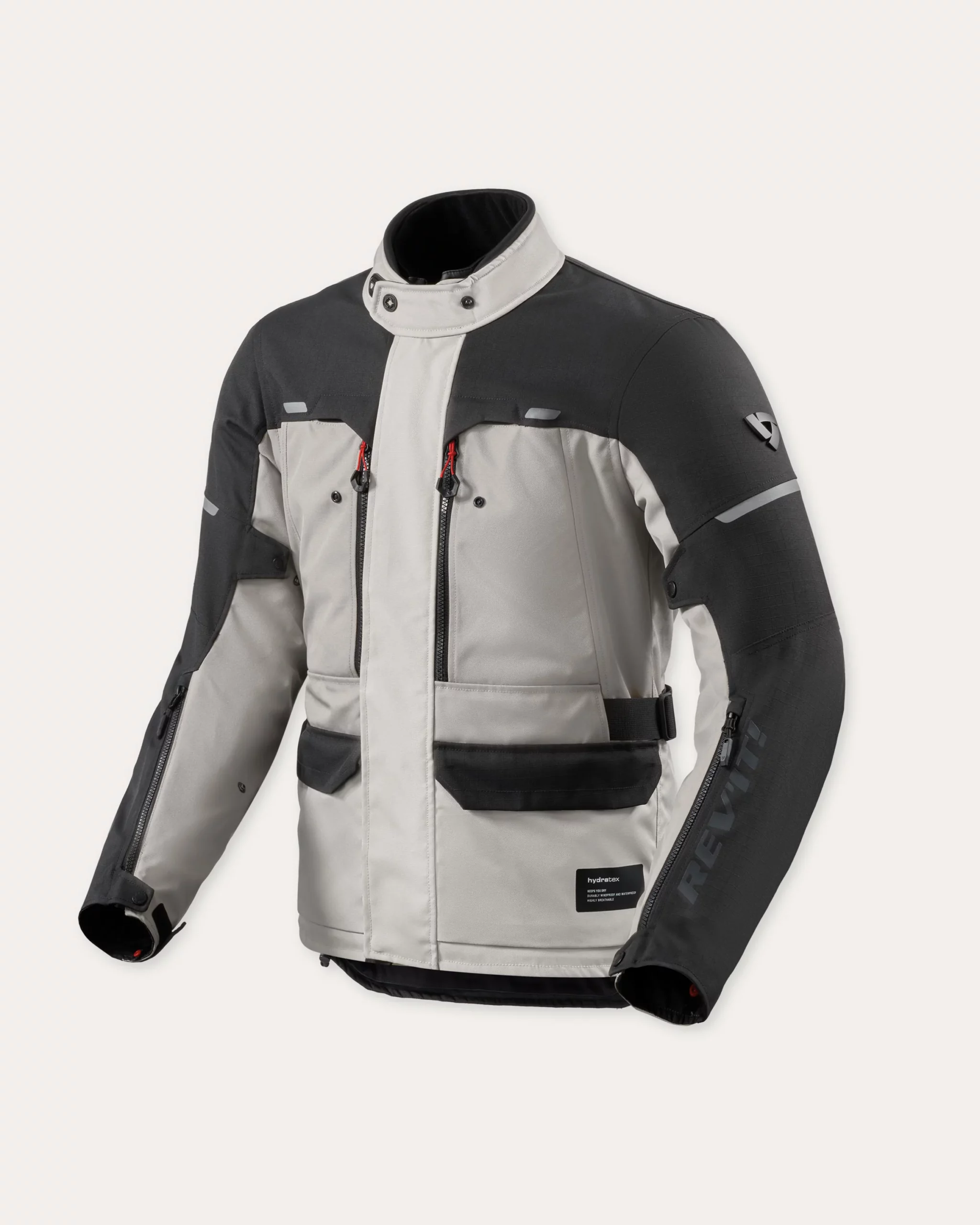 Kurtka Rev'it Outback 5 H2O srebrno-czarna