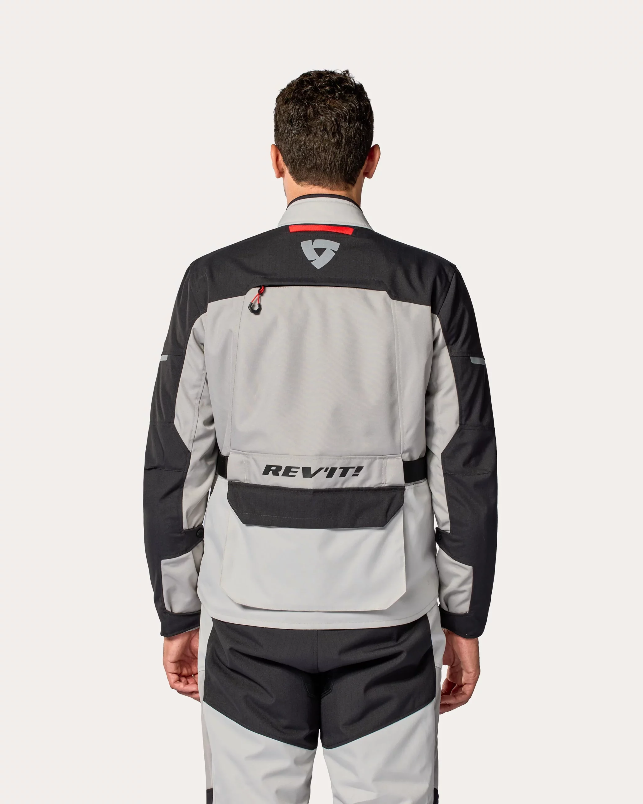 Kurtka Rev'it Outback 5 H2O srebrno-czarna - obrazek 5