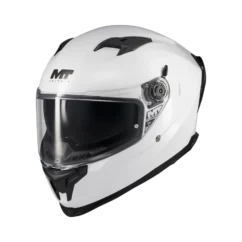 Kask integralny MT Braker A0 gloss biały