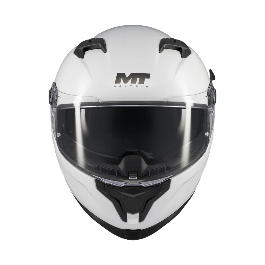 Kask integralny MT Braker A0 gloss biały - obrazek 3