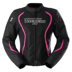 Kurtka damska Furygan Odessa Vented czarno-biało-różowa