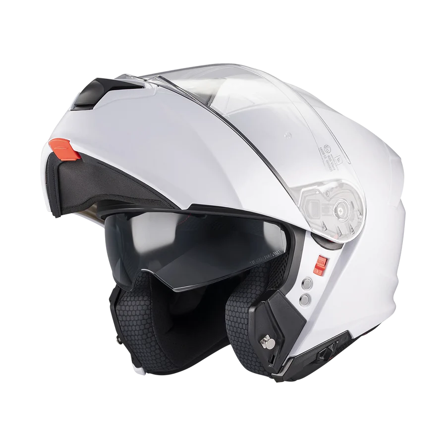 Kask szczękowy MT Genesis SV Pure A0 biały - obrazek 5