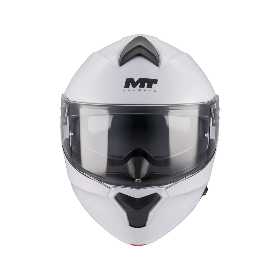 Kask szczękowy MT Genesis SV Pure A0 biały - obrazek 4