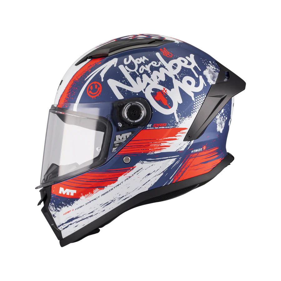 Kask integralny MT STINGER 2 KIDS C17 mat - obrazek 2