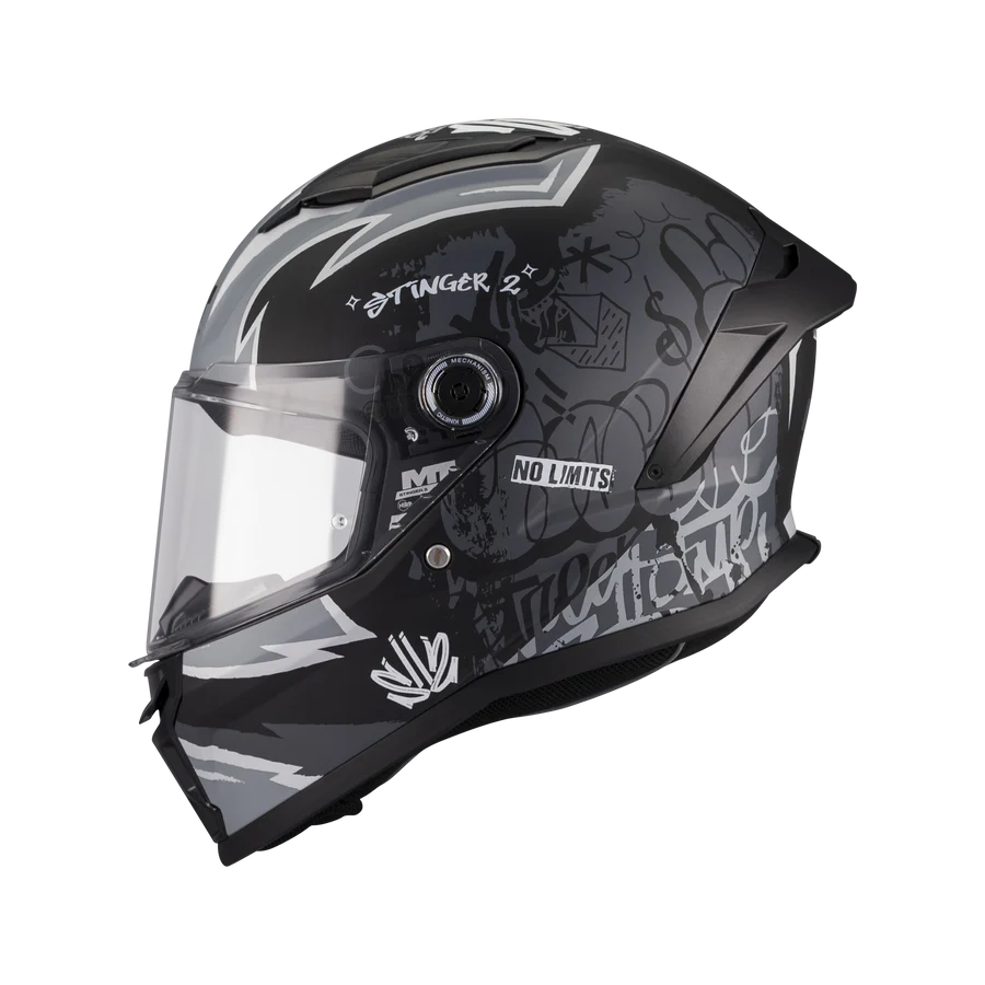 Kask integralny MT STINGER 2 KIDS B2 mat - obrazek 2