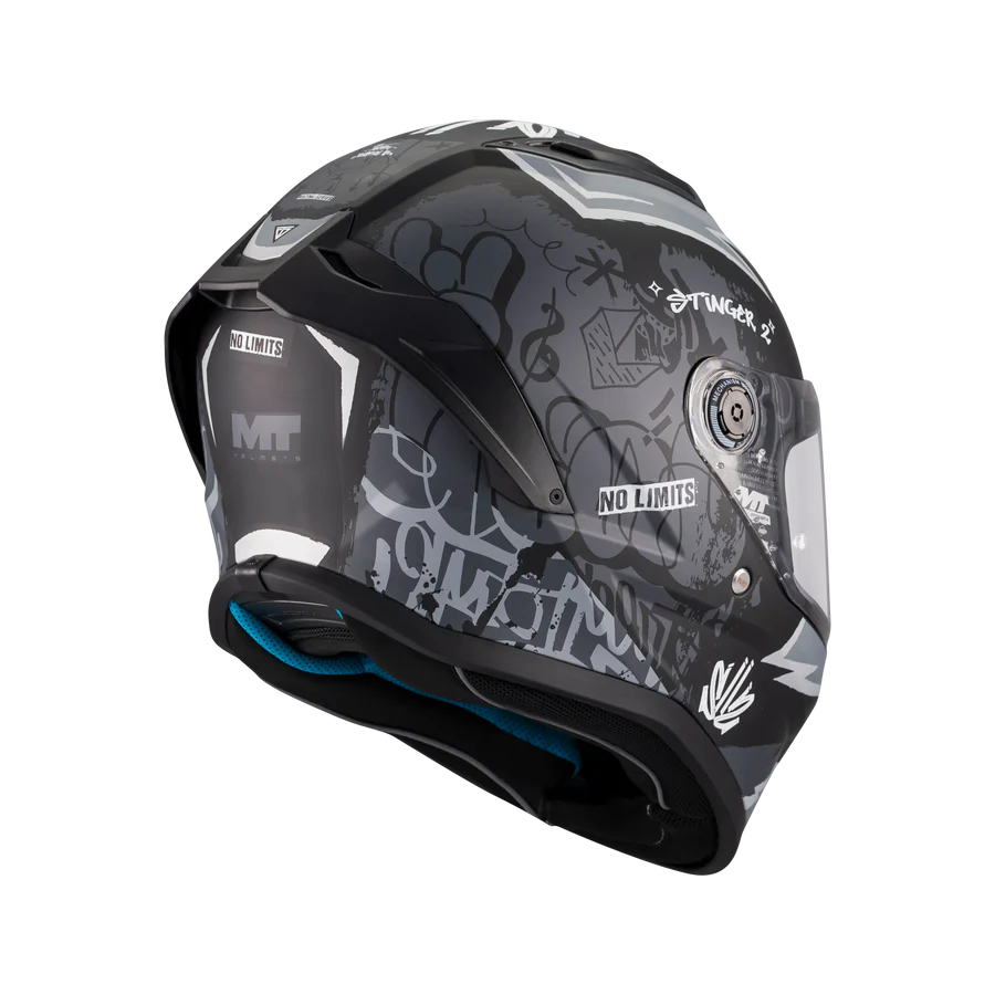 Kask integralny MT STINGER 2 KIDS B2 mat - obrazek 4
