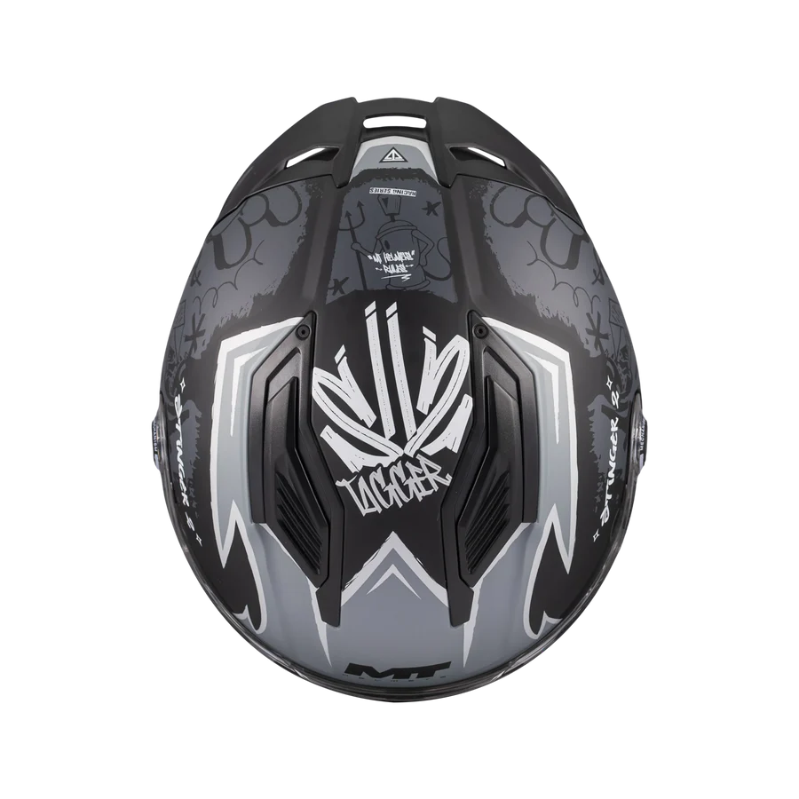 Kask integralny MT STINGER 2 KIDS B2 mat - obrazek 5