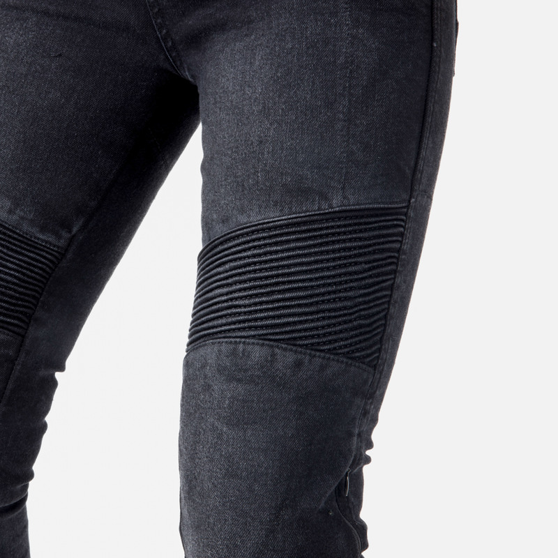 Jeansy damskie Ozone Agness II czarne - obrazek 2