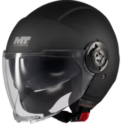 Kask otwarty MT Viale SV S Pure A1 matowy czarny