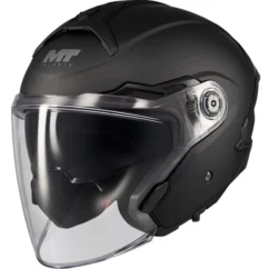 Kask otwarty MT Cosmo SV Pure A1 czarny mat