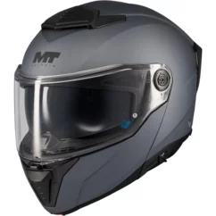 Kask szczękowy MT Atom 2 SV Pure A2 matowy szary