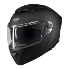 Kask szczękowy MT ATOM 2 SV PURE czarny mat