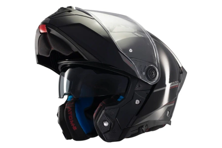 Kask szczękowy MT ATOM 2 SV SOLID GLOSS czarny