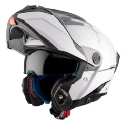 Kask szczękowy MT ATOM 2 SV SOLID GLOSS PEARL biały