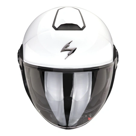 Kask otwarty SCORPION EXO-CITY II SOLID WHITE biały - obrazek 3
