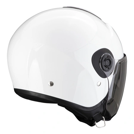 Kask otwarty SCORPION EXO-CITY II SOLID WHITE biały - obrazek 4