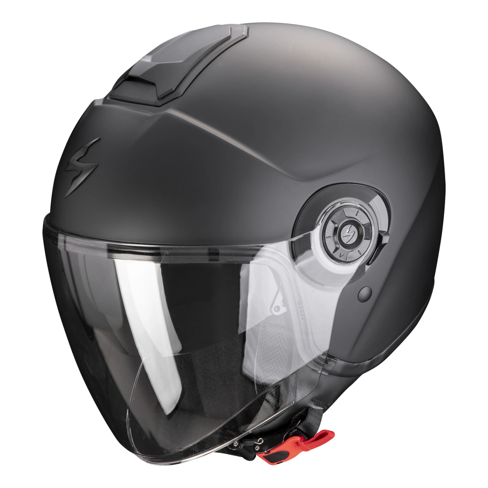 Kask otwarty SCORPION EXO-CITY II SOLID MATT BLACK czarny mat