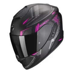 Kask integralny SCORPION EXO-1400 EVO AIR SHELL BLACK/PINK czarny różowy