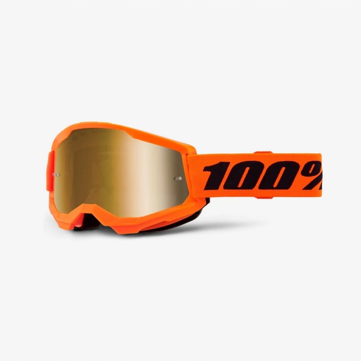 Gogle crossowe 100% STRATA 2 + szyba iridium gold
