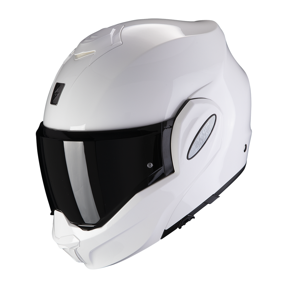 Kask szczękowy Scorpion Exo-tech evo biały