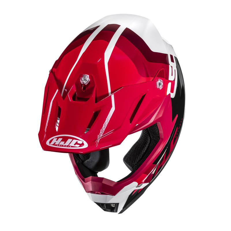 HJC Kask crossowy C50 czerwony - obrazek 3