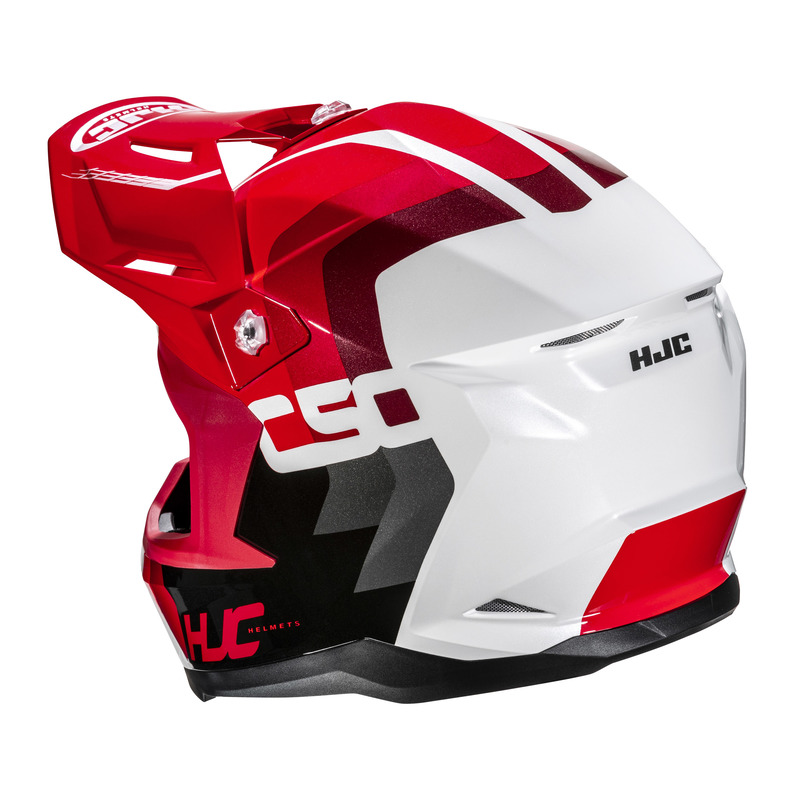 HJC Kask crossowy C50 czerwony - obrazek 4