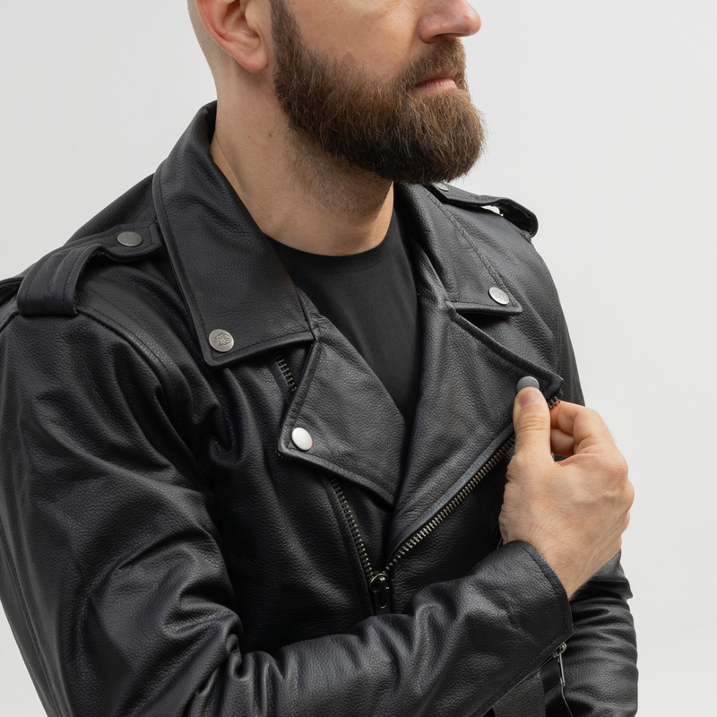 Kurtka motocyklowa Broger Rocker czarna - obrazek 5