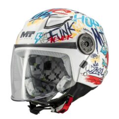 MT HELMETS Kask otwarty LITE dziecięcy kolorowy