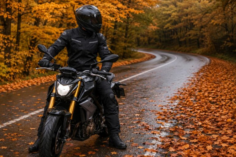 Jak ubrać się na motocykl jesienią? Kompletny zestaw na chłodne dni