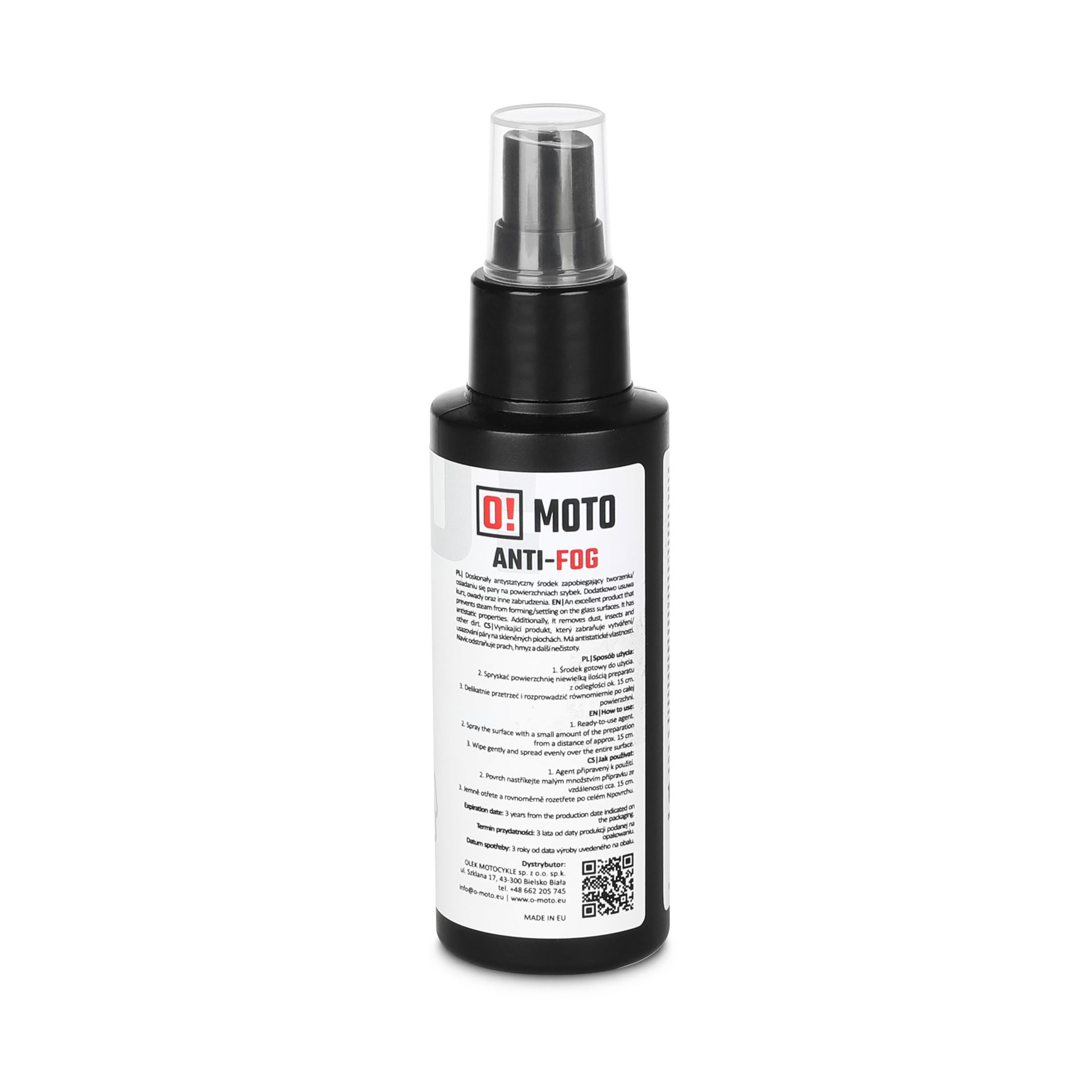 O!MOTO AntiFog 100ml - obrazek 3