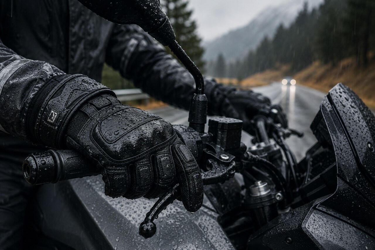 motor rękawice