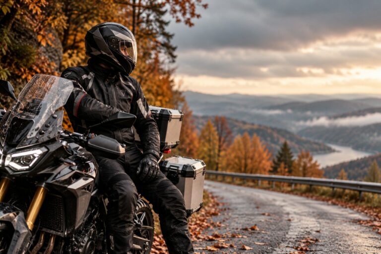 Jesienny zestaw motocyklisty – w co warto zainwestować?