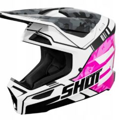 Kask OFFROAD CROSS ENDURO DZIECIĘCY SHOT FURIOUS KID FLASH PINK GLOSSY YL