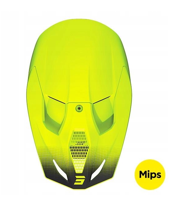 Kask cross enduro SHOT RACE RAW NEON YELLOW MATT MIPS rozm. L - obrazek 4