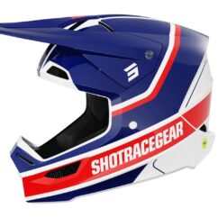 Kask Shot cross quad Race Mythic MIPS blue red rozm. L