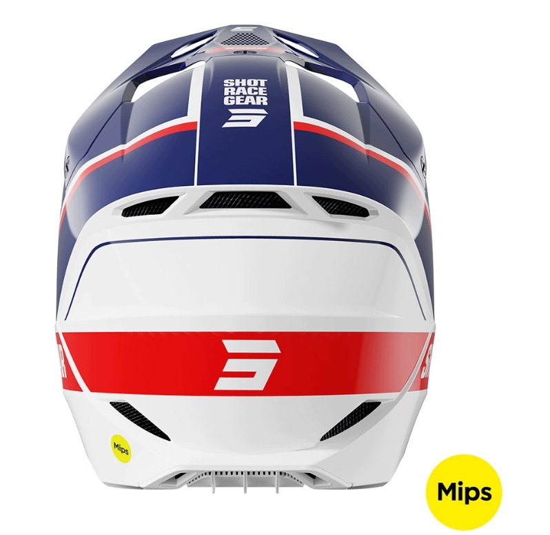 Kask Shot cross quad Race Mythic MIPS blue red rozm. L - obrazek 4