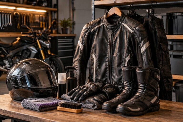 Koniec sezonu motocyklowego – jak przygotować odzież i akcesoria do przechowywania?